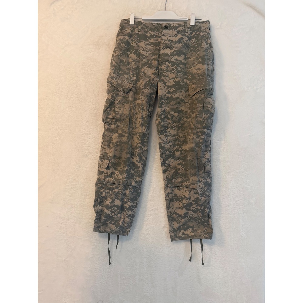 US Military ACU Digital Camo Cargo Pants Medium Regular Tactical Combat Trousers